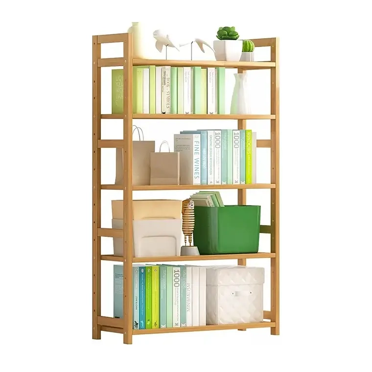 ORGANIZADOR ESTANTE DE BAMBU 5 NIVELES DE COCINA Y BAÑO - 1