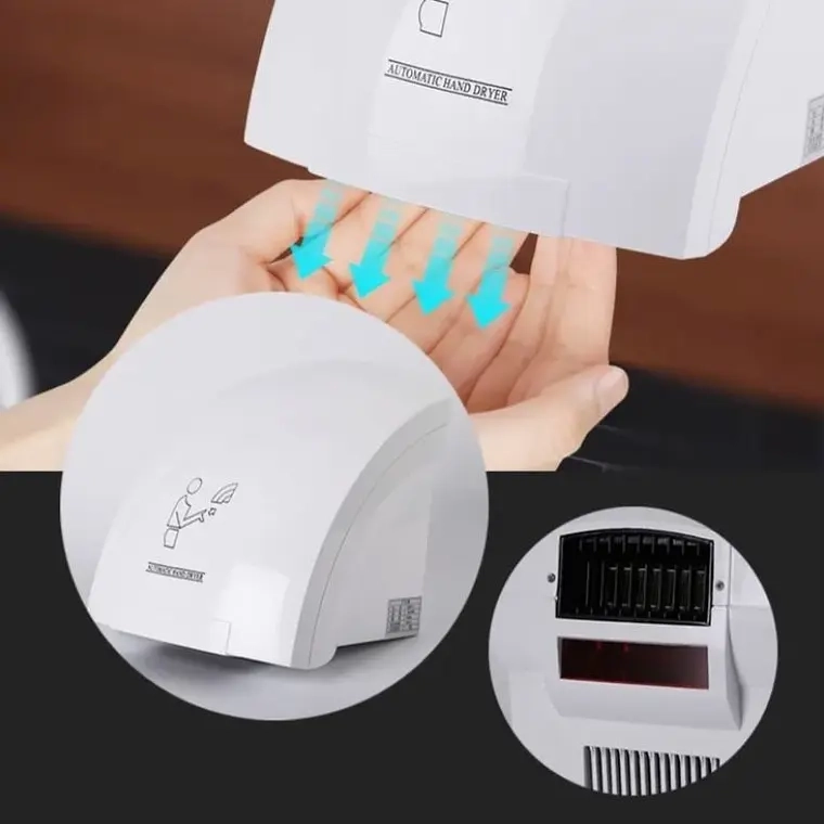 SECADOR MANO ELE CTRICO CON SENSOR 1800W - 1