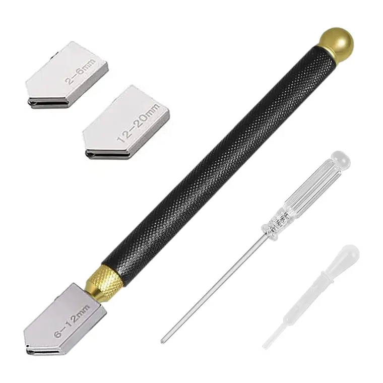 DIAMANTE CORTA VIDRIO 7 PULGADAS 175MM CON PIPETA - 1