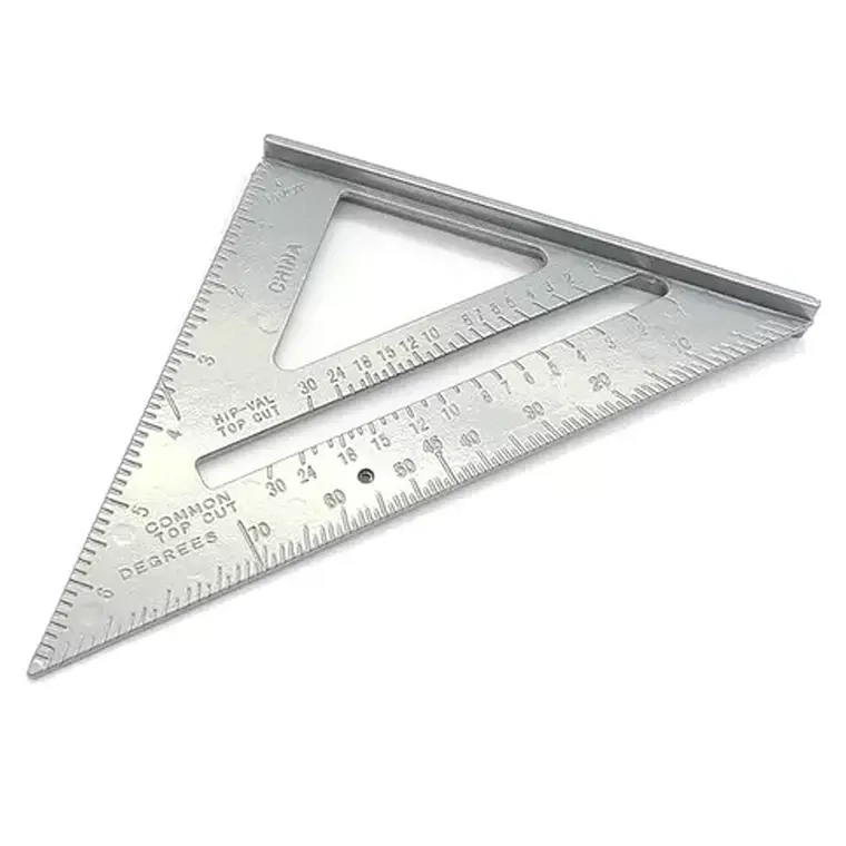 ESCUADRA RAPIDA DE ALUMINIO MACIZO CARPINTERIA - 1