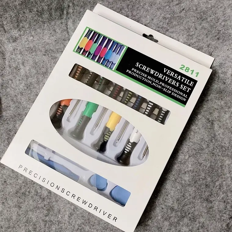 KIT HERRAMIENTAS Y DESATORNILLADOR PROFESIONAL 16 EN 1 FULL - 1