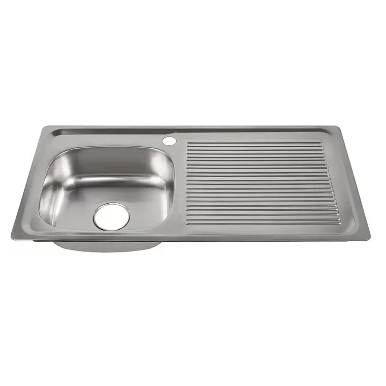 LAVAPLATOS ACERO INOXIDABLE 102 X 50CMS (Izquierda) - 1