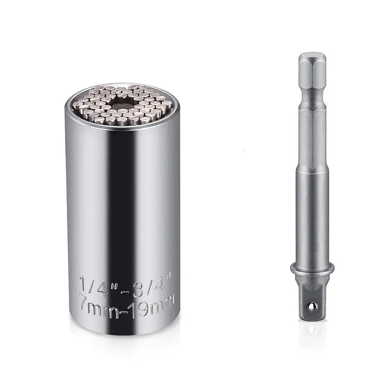 LLAVE DADO UNIVERSAL MEDIR HERRAMIENTA TALADRO 7MM-19MM - 1