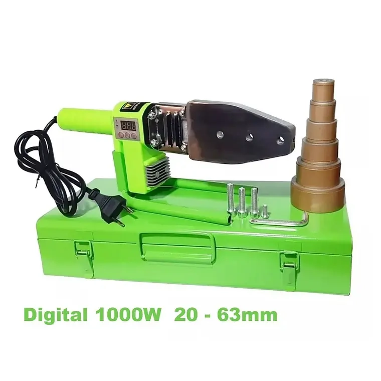 MAQUINA TERMOFUSORA DIGITAL 1000 WATTS 20 - 63MM - 1