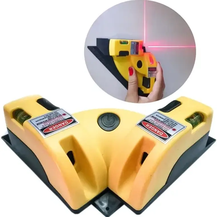 NIVEL LASER ESCUADRA ANGULO 90° ANGULO RECTO - 1