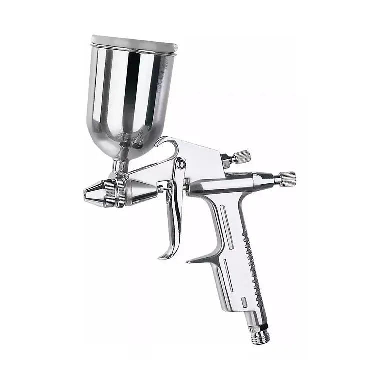 PISTOLA PARA PINTAR K-3 PULVERIZADOR AEROGRAFO CON COPA - 1