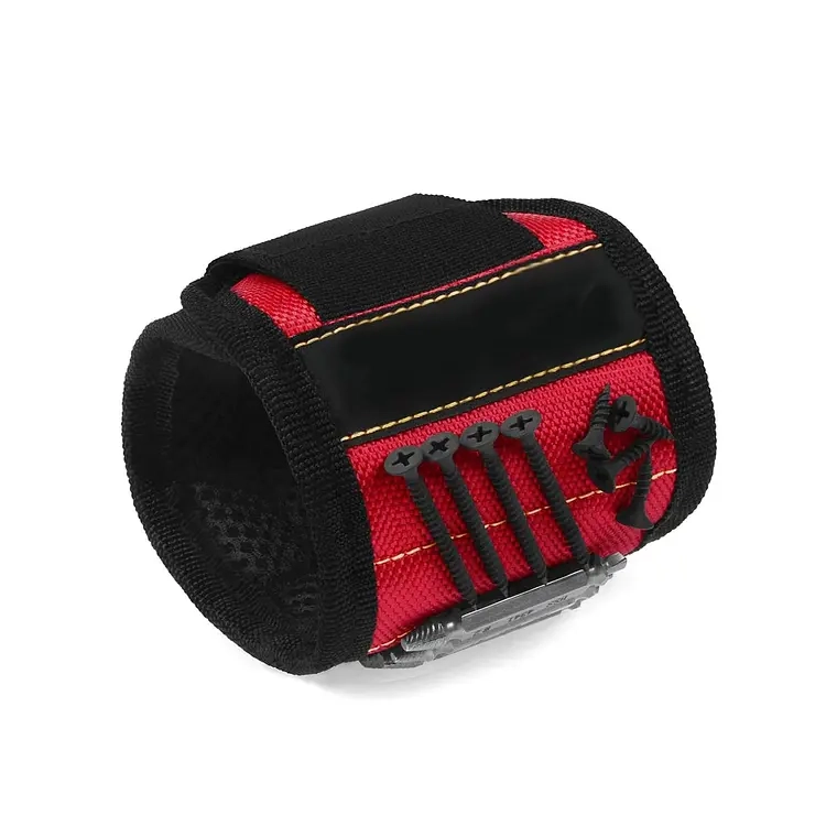 PULSERA MUÑEQUERA MAGNE TICA SUJETA HERRAMIENTAS TORNILLOS - 1