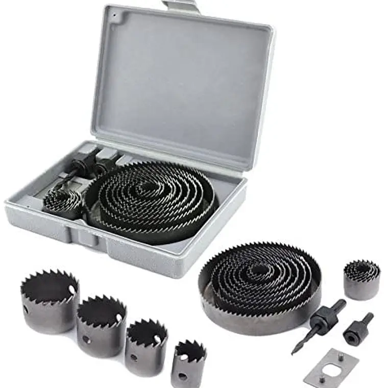 SET SIERRA COPAS 16 PIEZAS PARA MADERA - 1
