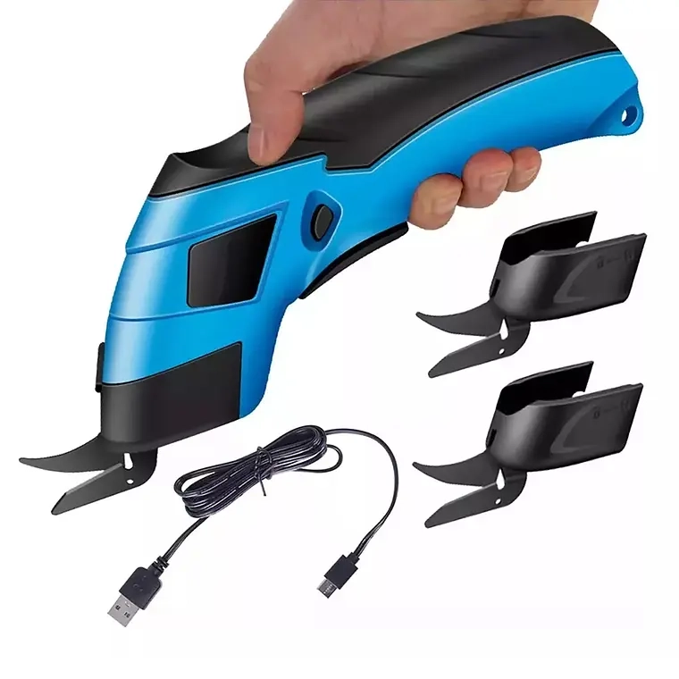 TIJERA ELE CTRICA INALAMBRICA RECARGABLE CORTA TELA/CARTON - 1