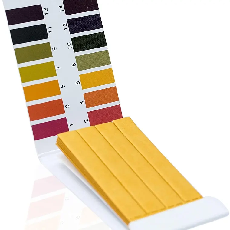 80 TIRAS DE PAPEL PARA MEDIR PH 1-14 UNIVERSAL - 1