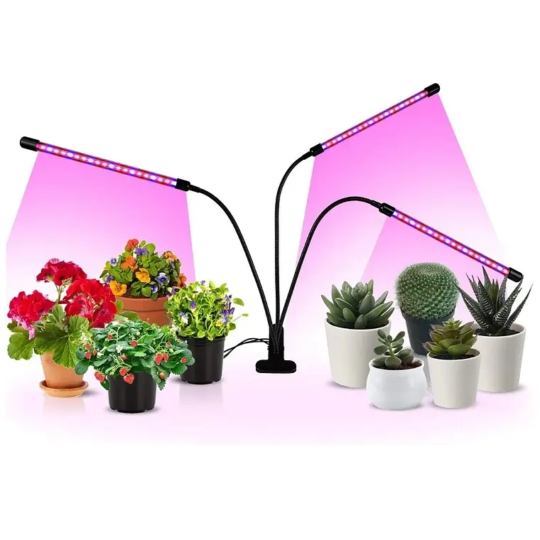 LAMPARA DE CULTIVO INDOOR CON TEMPORIZADOR PLANTAS LUZ - 1