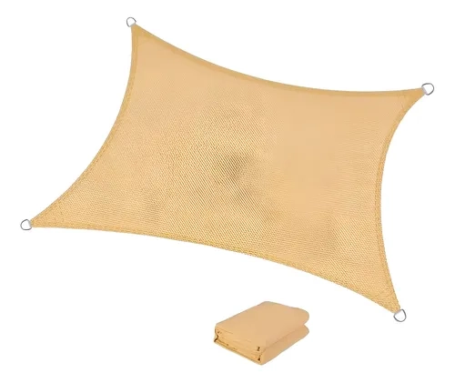 TOLDO VELA MALLA SOMBRA CUADRADO 2.5 X 3 METROS - 1