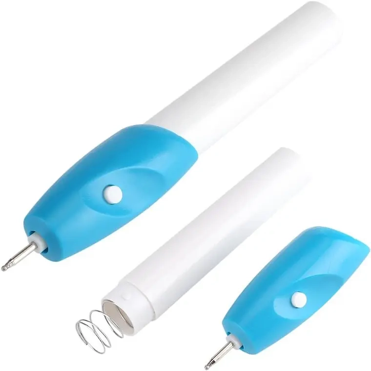 LAPIZ GRABADOR ELECTRICO DE METALES VIDRIO PLACAS PORTATIL - 1