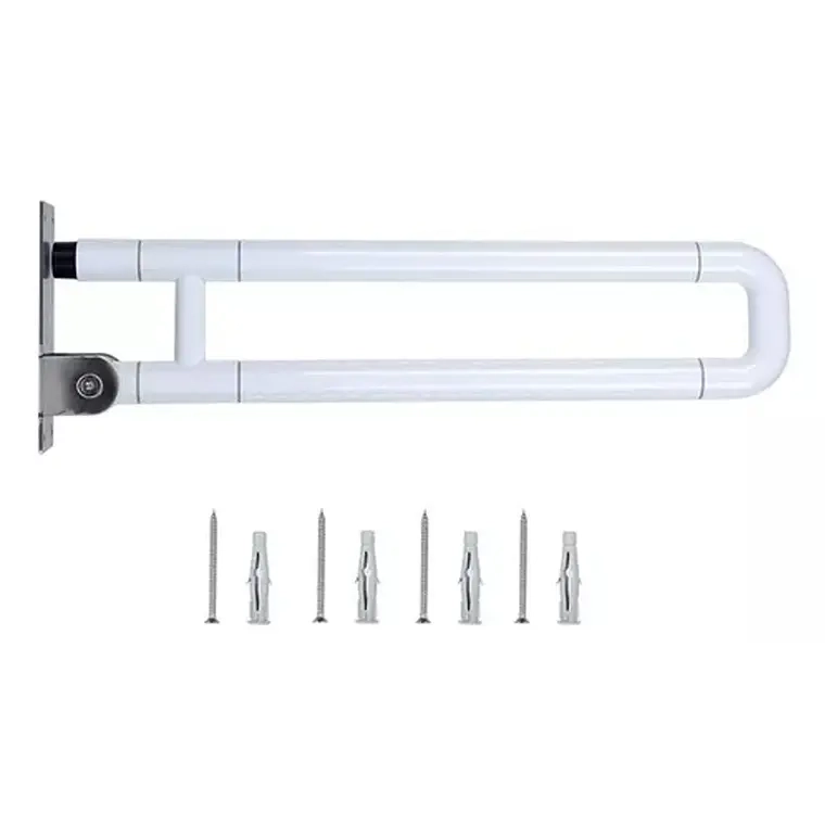 BARRA SEGURIDAD PARA DISCAPACITADOS ABATIBLE ACERO INOX 60CM - 1
