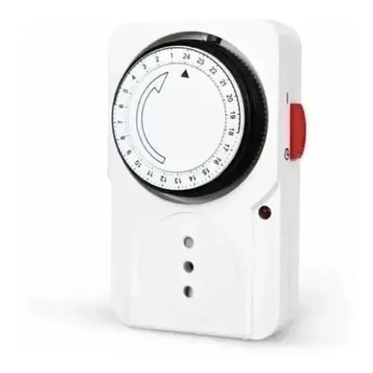 TEMPORIZADOR TIMER ANALOGICO 24 HORAS ADAPTADOR - 1