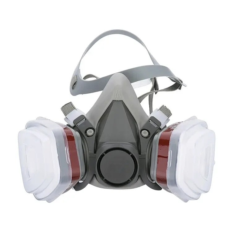 MASCARILLA ANTIGAS 6200+FILTROS 6001(P100/ACIDOS/V.ORGANIC.) - 1