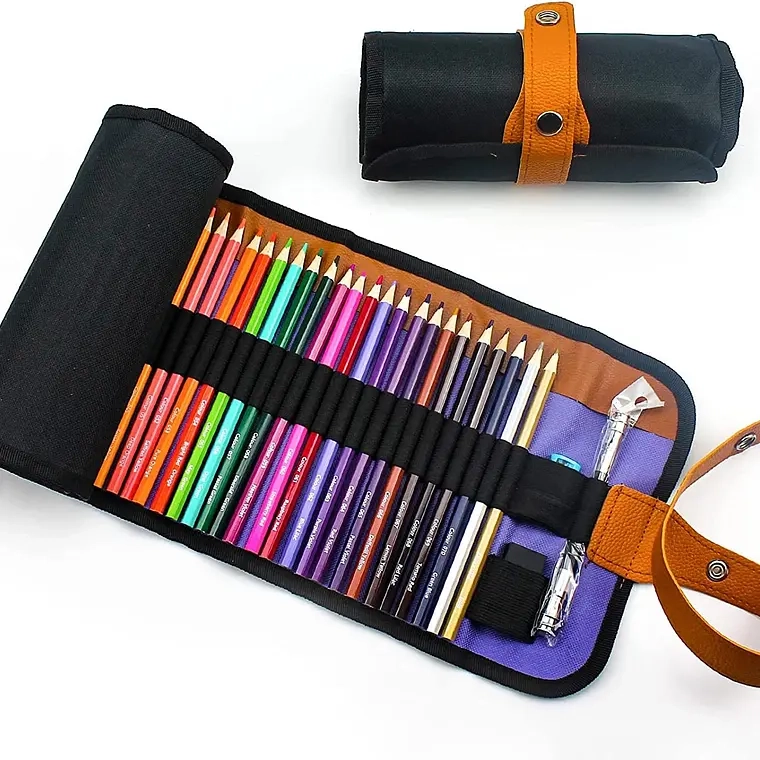 JUEGO DE 50 LAPICES DE COLORES PROFESIONALES DE ARTE - 1