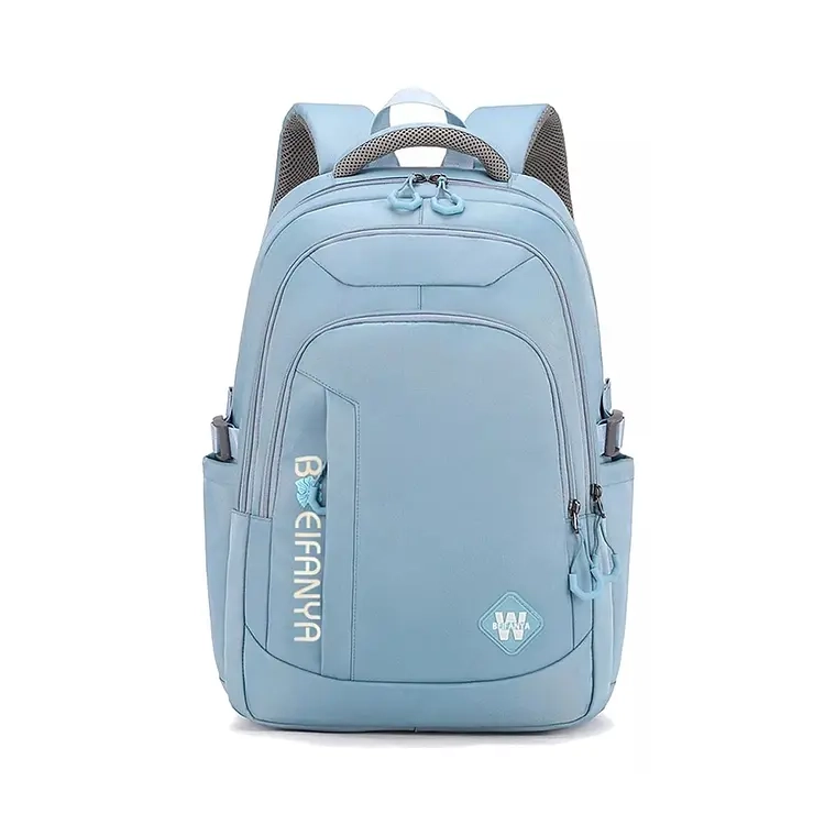 MOCHILA MULTIFUNCIONAL DE VIAJE NEGOCIO PARA NOTEBOOK UNISEX (Celeste) - 1