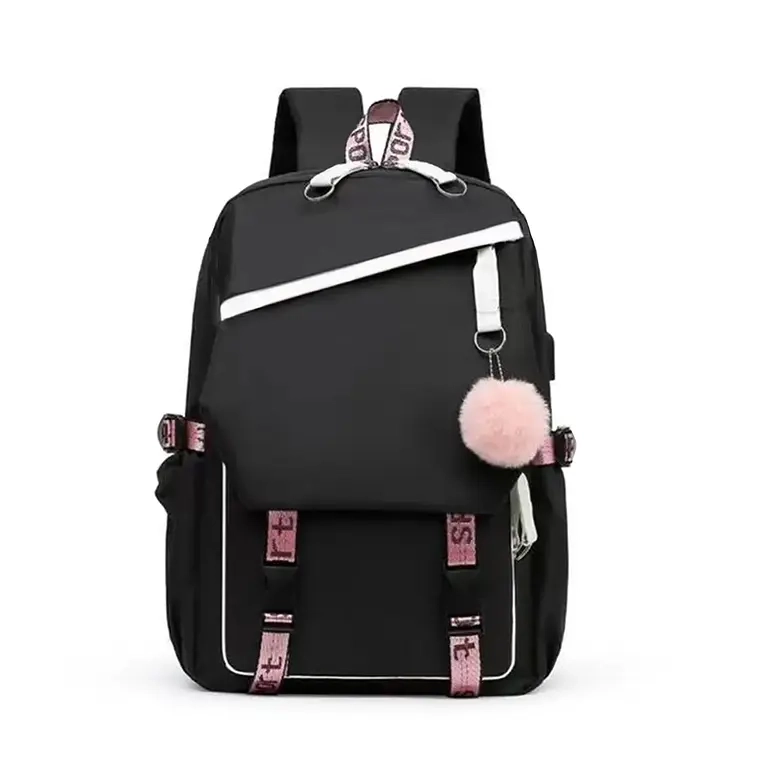 MOCHILA URBANA BOLSO ESCOLAR JUVENIL CON INTERFAZ USB AUX - 1