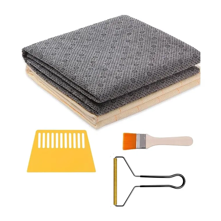 TELA MONJE TUFTING + TELA ANTIDESLIZANTE 2X1.5MTS ACCESORIOS - 1