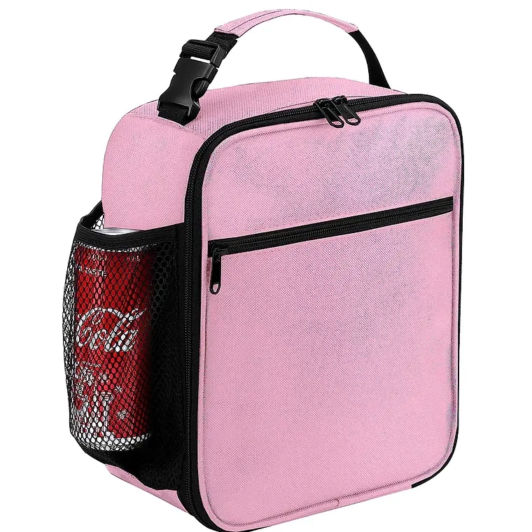 LONCHERA TERMICA PORTATIL HOMBRE BOLSA DEL ALMUERZO (BEIGE) - 1