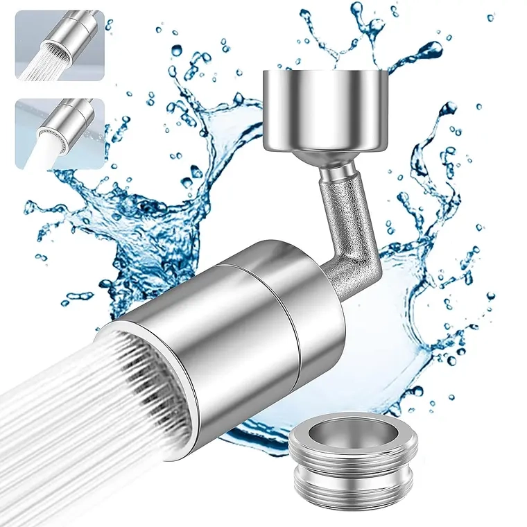 FILTRO GRIFO GIRATORIO DE AGUA ROCIADOR (HILO EXTERIOR MACHO) - 1