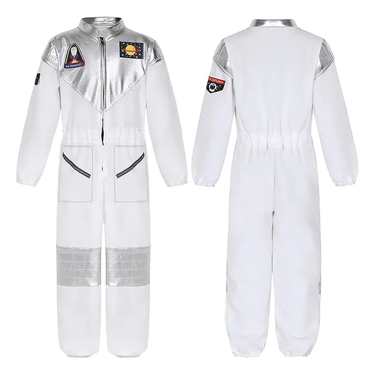 DISFRAZ DE ASTRONAUTA PARA NIÑO INCLUYE SOMBRERO (TAMAÑO 110) - 1