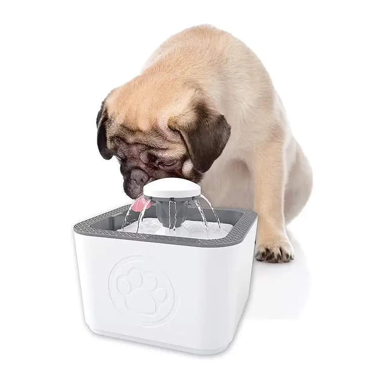 FUENTE DE AGUA BEBEDERO PARA GATOS Y PERROS DE 2.5 LITROS - 1