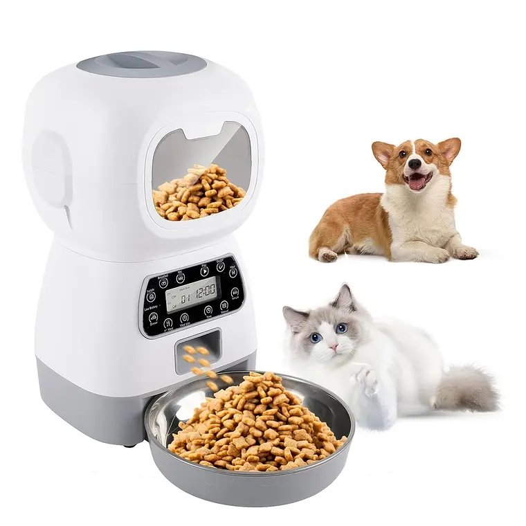 DISPENSADOR AUTOMATICO DE ALIMENTOS PARA MASCOTAS - 1