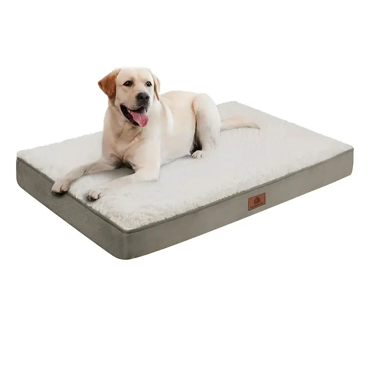 CAMA COLCHON ORTOPE DICA PARA MASCOTAS PERROS 77X51CM LAVABLE - 1
