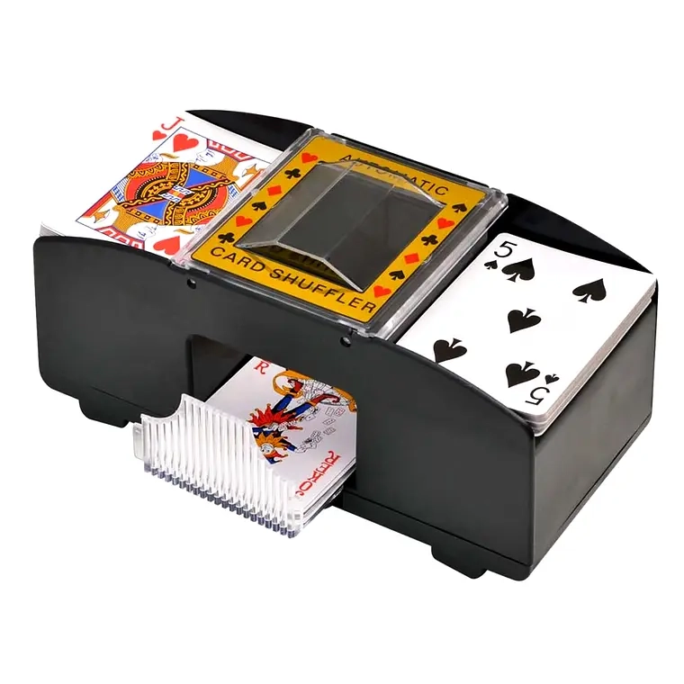 MEZCLADOR BARAJADOR DE CARTAS POKER A PILAS - 1