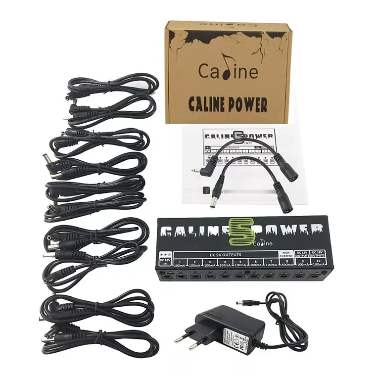 FUENTE DE PODER PARA PEDALES DE EFECTO CALINE CP-05 - 1