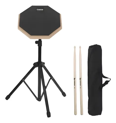 PAD DE PRACTICA BATERIA CON ATRIL Y BOLSO - 1