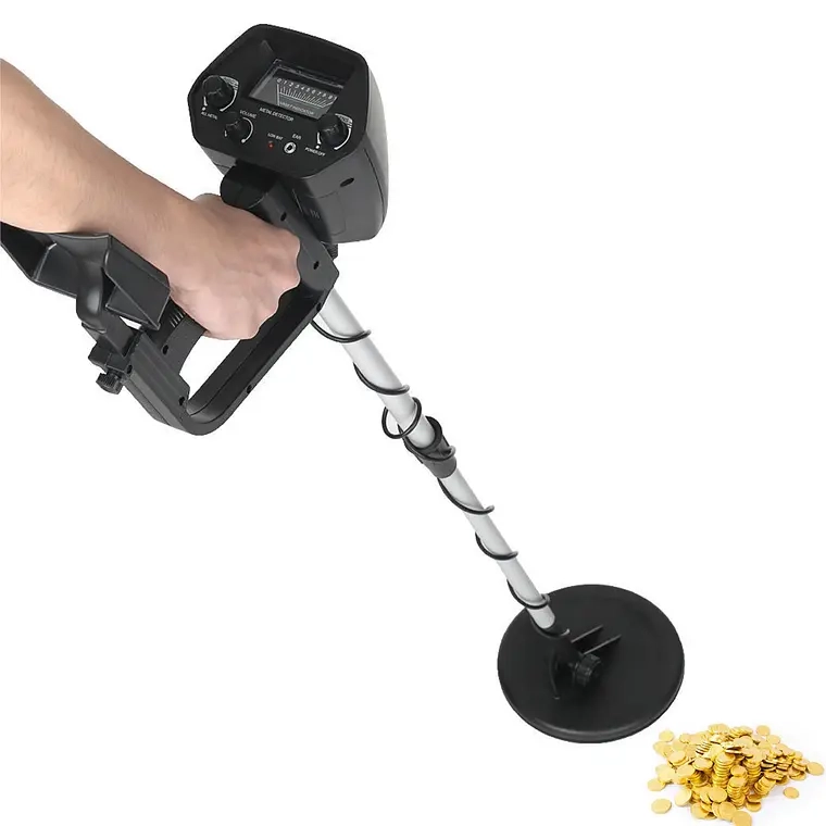 DETECTOR DE METALES SUBTERRANEO SENSITIVO CON PANTALLA LCD - 1