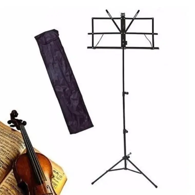 ATRIL PARA PARTITURA CON FUNDA PARA TRANSPORTAR REGULABLE - 1