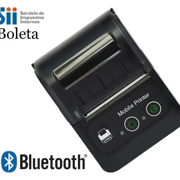 MINI IMPRESORA TE RMICA BLUETOOTH PORTATIL 58MM - 1