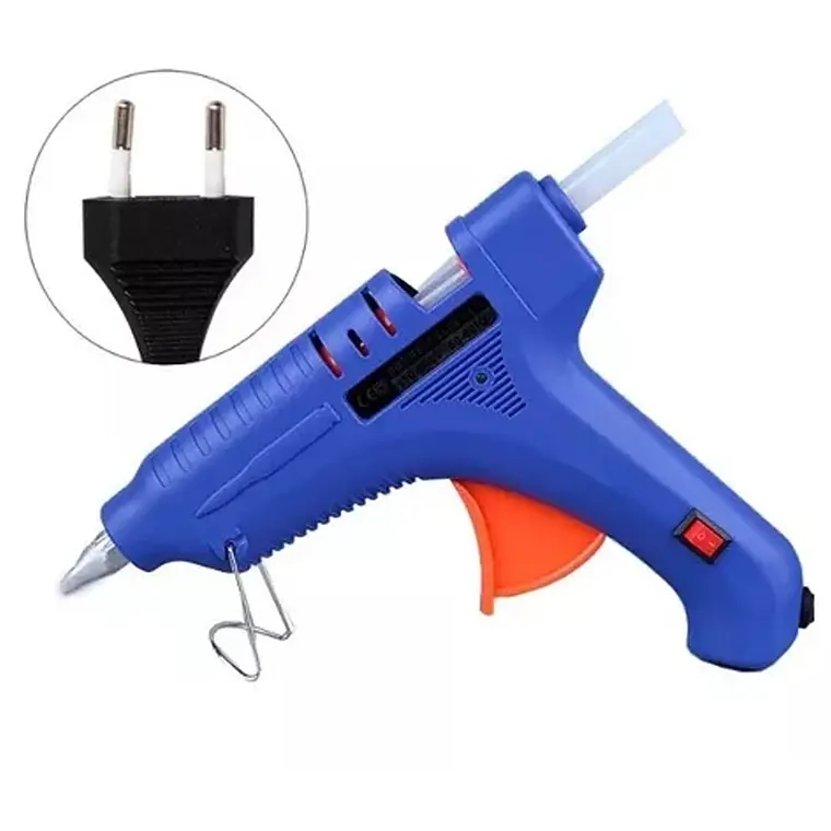 PISTOLA SILICONA CALIENTE 100W MODELO GRANDE POTENTE - 1