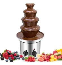 CASCADA CHOCOLATE 4 PISOS, CAPACIDAD 2 LITROS - 1