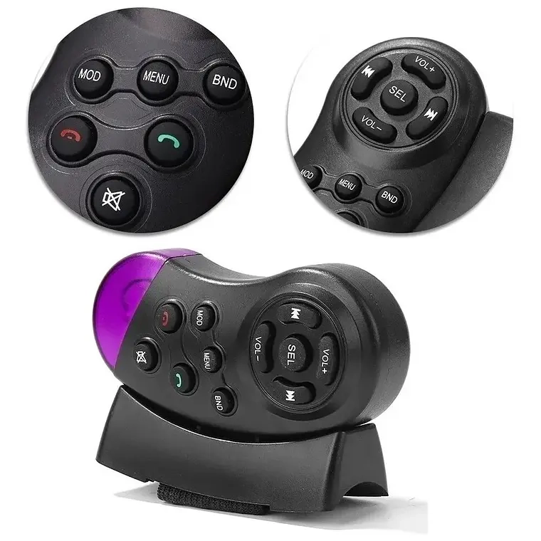 CONTROL MANDO VOLANTE RADIO INALAMBRICO MULTIMEDIA UNIVERSAL - 1