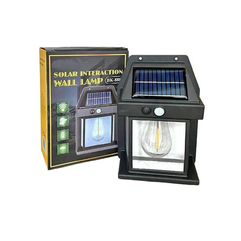 FOCO AMPOLLETA SOLAR DE PARED - 1