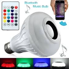 AMPOLLETA LED PARLANTE BLUETOOTH RGB - 1