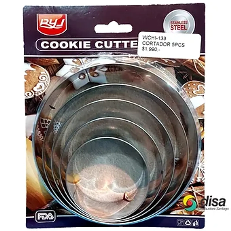 SET DE CORTADORES DE COCINA (5 PIEZAS) - 1