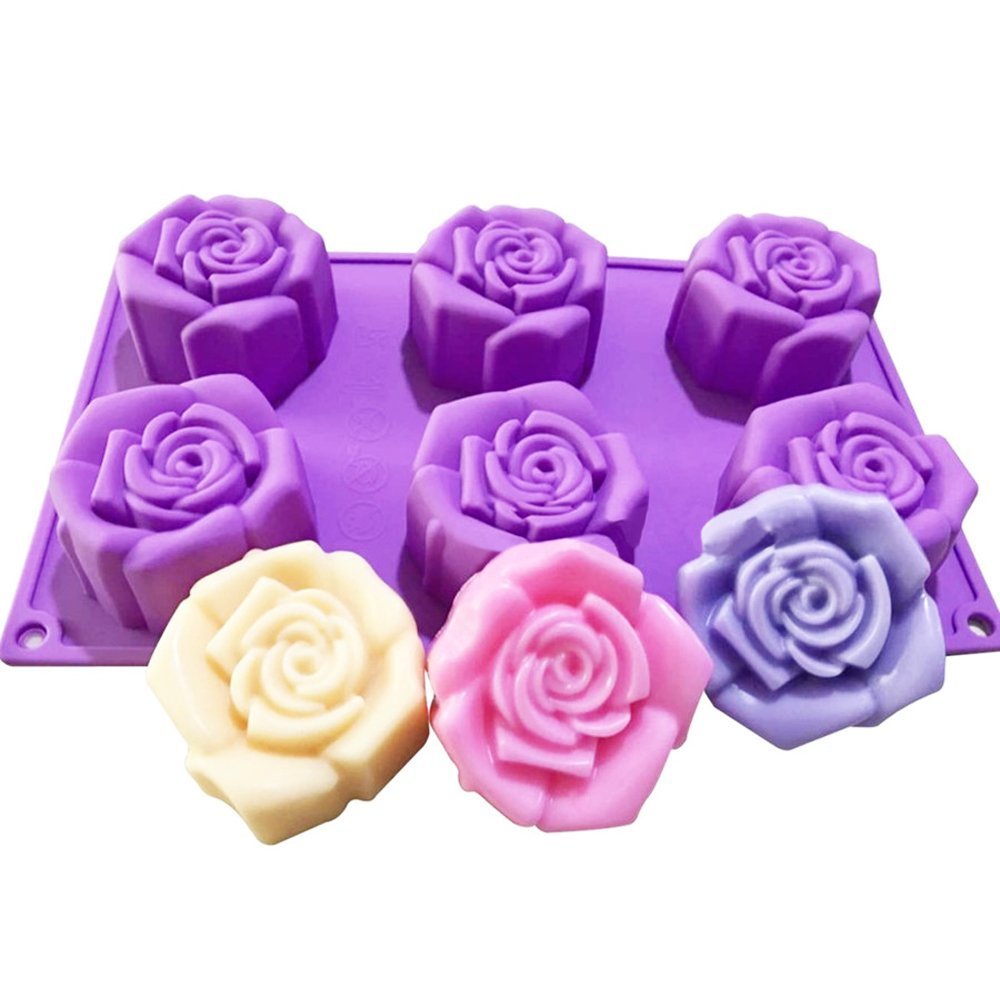 MOLDE DE REPOSTERIA COLOR ROSADO - 1