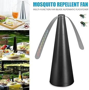 VENTILADOR REPELENTE MATA MOSCAS - 1