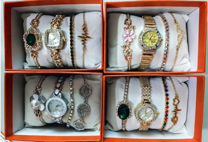 SET DE RELOJ Y PULSERA PARA DAMA - 1