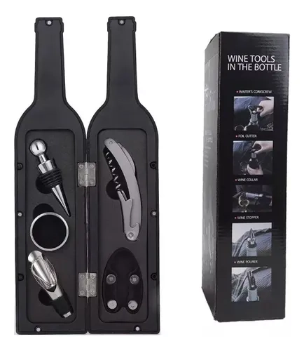 KIT DE ACCESORIOS PARA ABRIR VINO - 1