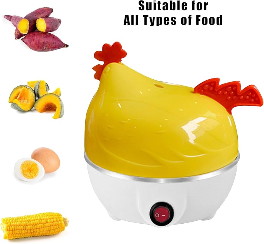 HERVIDOR ELE CTRICO DISEÑO GALLINA PARA HUEVOS - 1