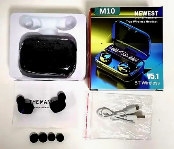AUDIFONOS IN-EAR MODELO M10 (BLUETOOTH) - 1