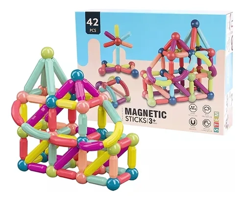 BLOQUES DE CONSTRUCCION MAGNE TICOS (LEGO IMAN) - 1