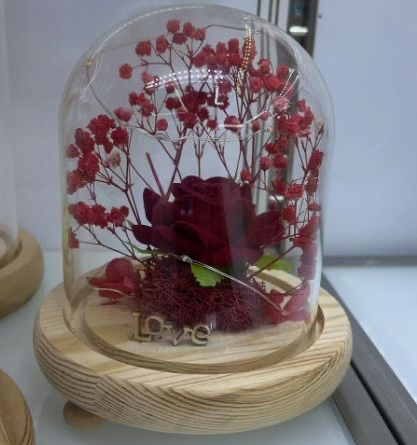 CUPULA DECORATIVA CON LUCES LED - 1
